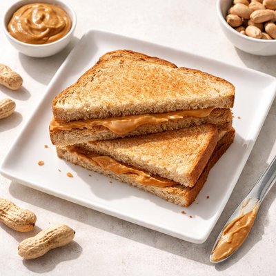 花生酱三明治