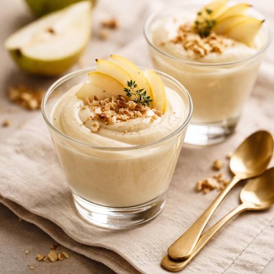 Pear mousse