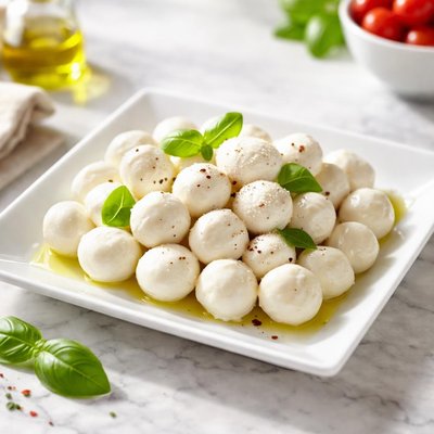 Pearl mozzarella