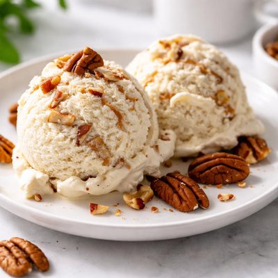 Pecan ice cream