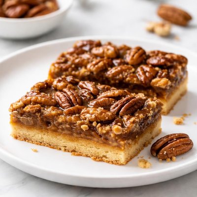 Pecan pie bar