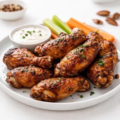 Pecan smoked flavored chicken wings