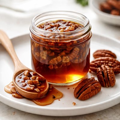 Pecan syrup