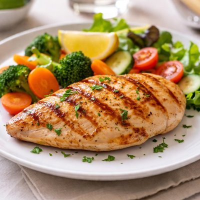 Pechuga de pollo a la plancha