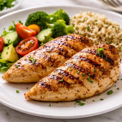 Pechuga de pollo asada