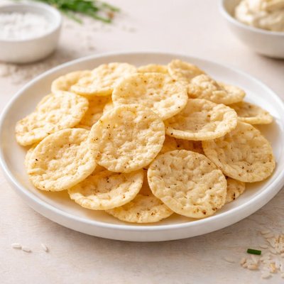 Peckish rice cracker air baked