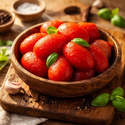 Peeled tomatoes