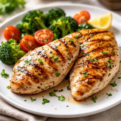 Peito de frango grelhado