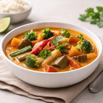 Penang vegetable curry