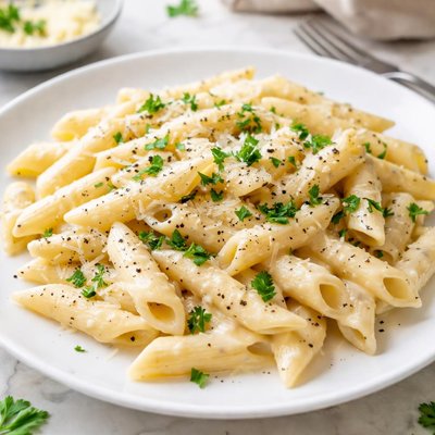 Penne alfredo