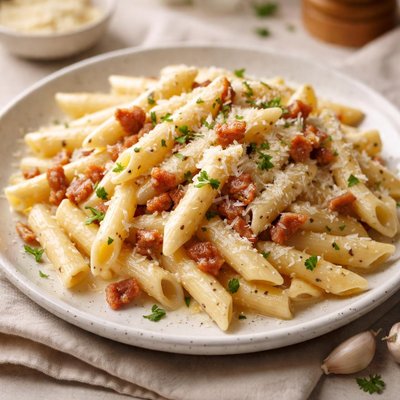 Penne alla crema