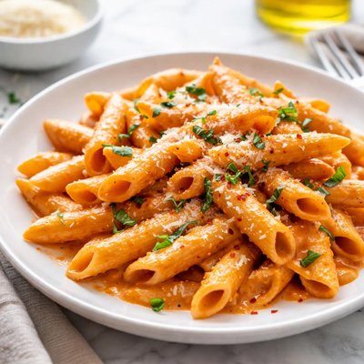 Penne pasta vodka sauce