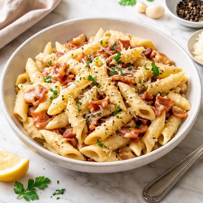 培根奶油意面