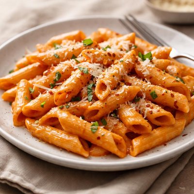 Penne with vodka sauce