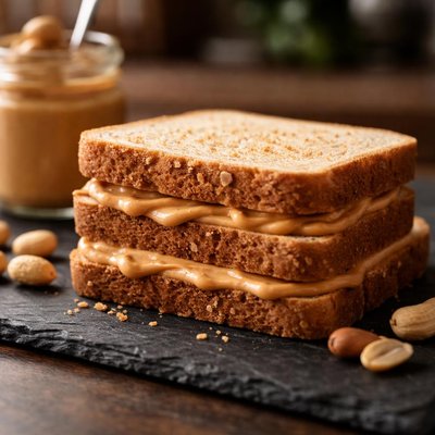 Penut butter sandwich