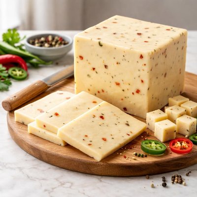 Pepper-jack cheese