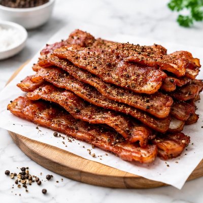 Pepper bacon