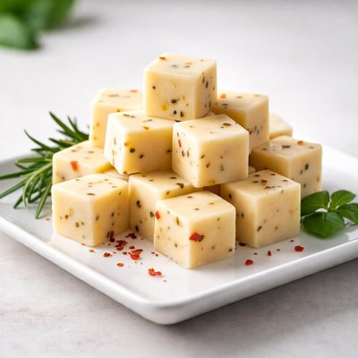 Pepper jack cheese cubes