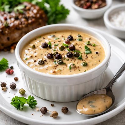 Peppercorn sauce