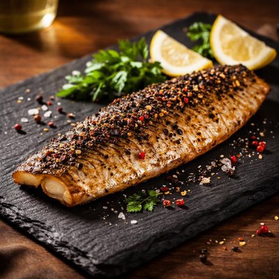 Peppered mackerel fillet