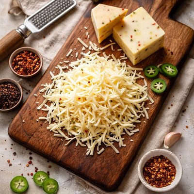 Pepperjack cheese shreds