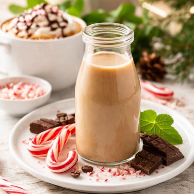 Peppermint mocha creamer