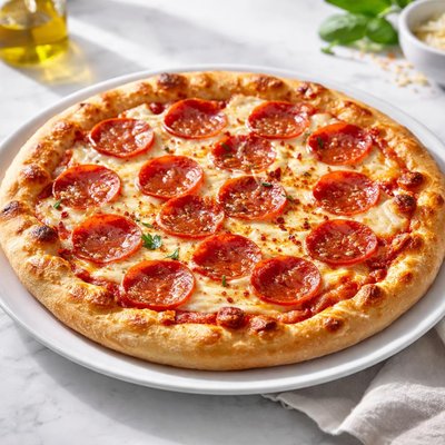 Pepperni sausage pizza