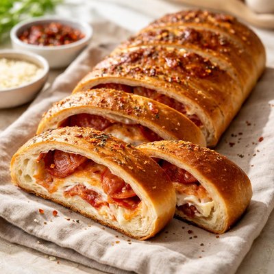 Pepperoni bread