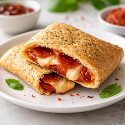 Pepperoni hot pocket