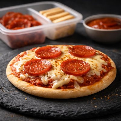 Pepperoni pizza lunchable