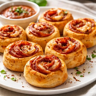 Pepperoni pizza rolls