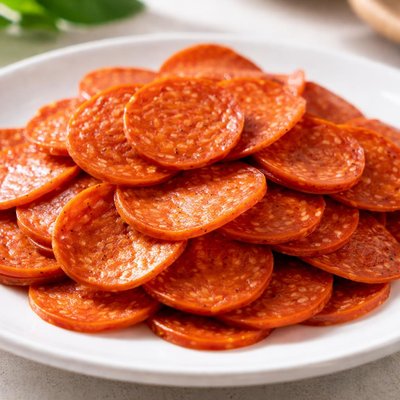 Pepperoni slices