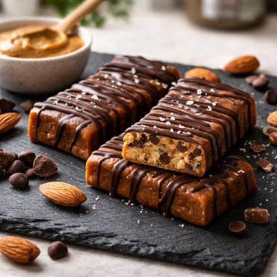 Perfect bar dark chocolate almond