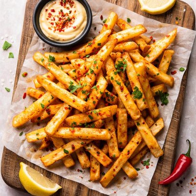 Peri peri chips