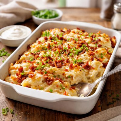 Perogi casserole