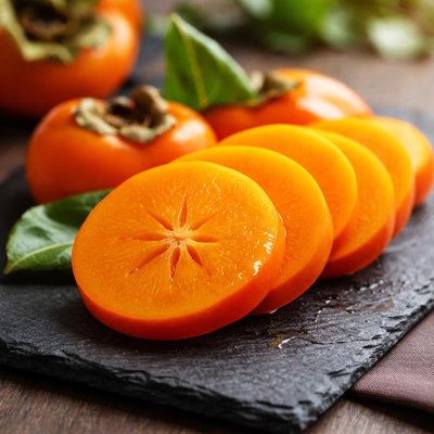Persimmon slice