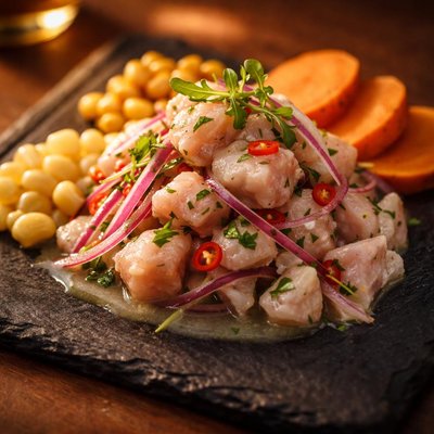 Peruvian ceviche