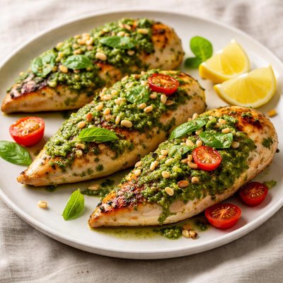 Pesto chicken breast