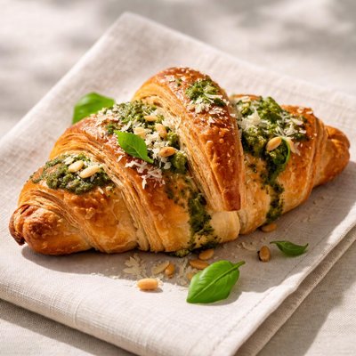 Pesto croissant