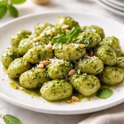 Pesto gnocchi