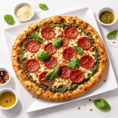 意式辣香肠披萨