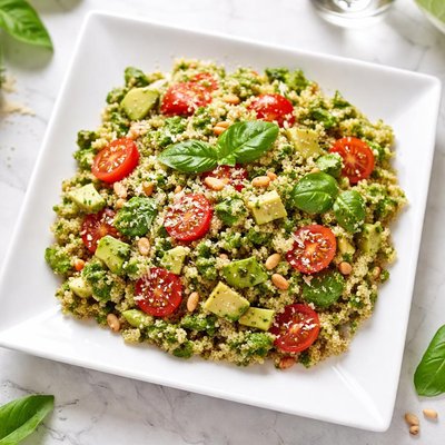 Pesto quinoa