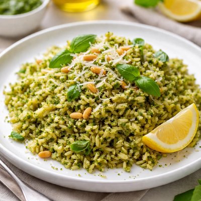 Pesto rice