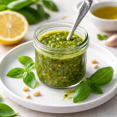 Pesto vinaigrette