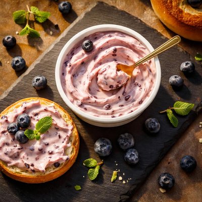 Philadelphia blueberry cream cheese