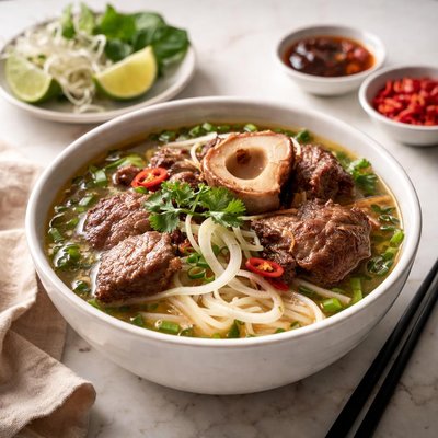 Pho beef shank