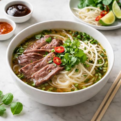 Pho beef soup