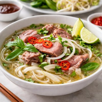 Pho rice noodles