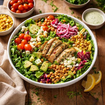 Piada farmers market salad