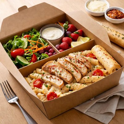 Piada pasta box lunch